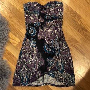 Free People strapless dress
